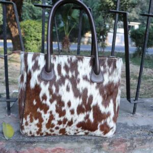 Cowhide Fine Tote Bag – Stylish Large Handbag for Women