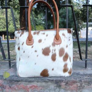 Cowhide Fine Tote Bag – Stylish Large Handbag for Women