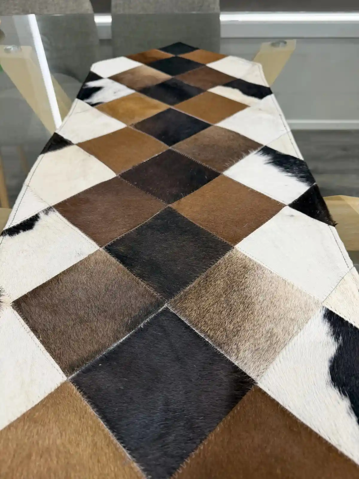 patchwork table runner for table top