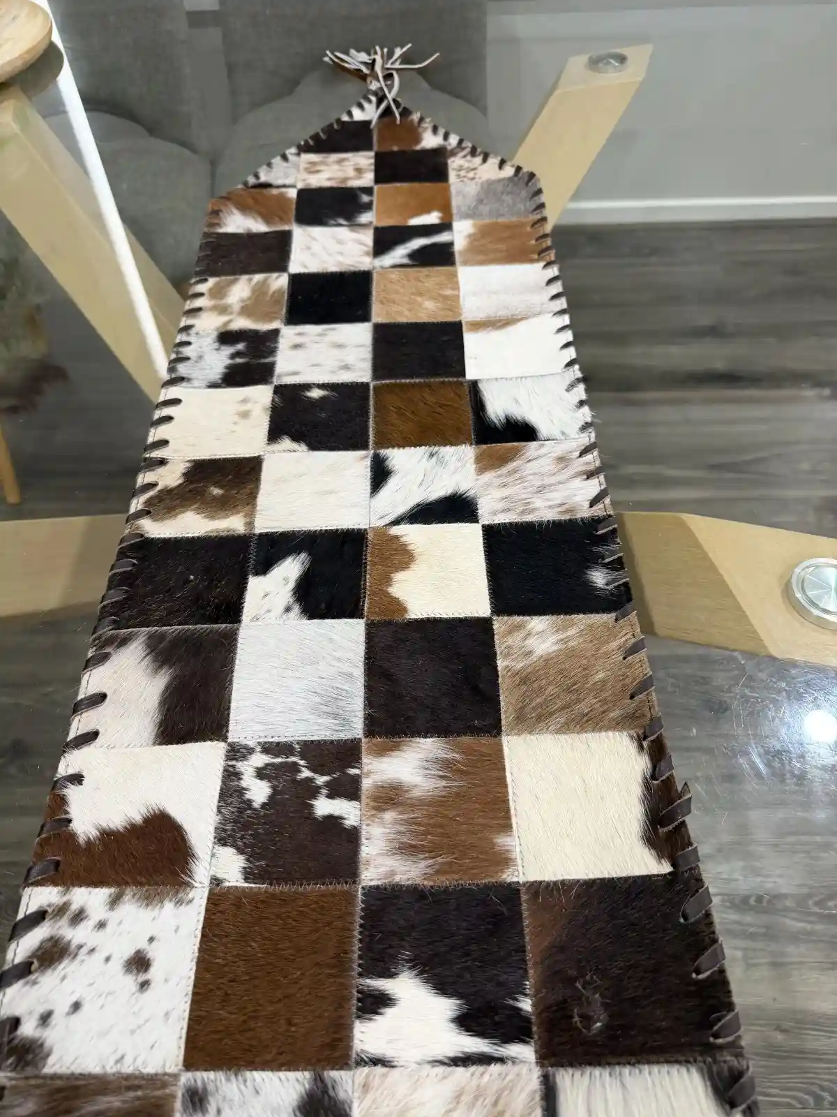 patchwork table runner for table top