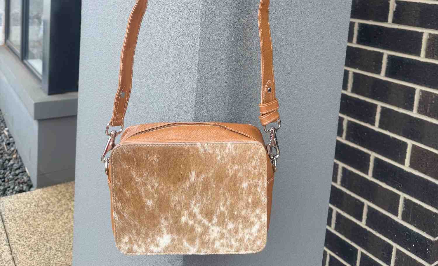 box purse crossbody for women