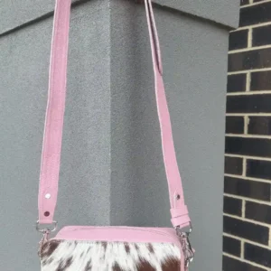 Cowhide Box-Style Crossbody Bag – Structured, Stylish & Timeless