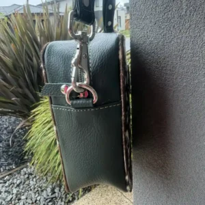 Cowhide Box-Style Crossbody Bag – Structured, Stylish & Timeless