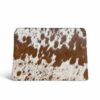 Cowhide MacBook Cover for 15 Inch and 16 Inch Laptop - Tan Speckled