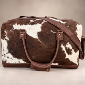 Cowhide Duffle Bag