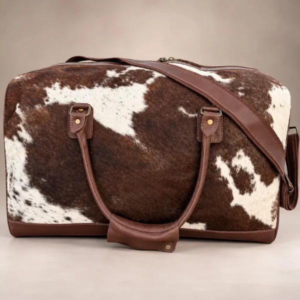 Cowhide Duffle Bag