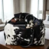 leather duffel bag
