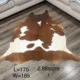 Natural Cowhide Rugs – Premium Cowhide Rug for Bedroom & Living Room - Chestnut Speckled
