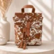Cowhide LV Hybrid Backpack and Shoulder Bag | Genuine Cowhide and Aniline Leather - Choclate Brown
