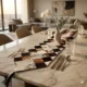 Handcrafted Cowhide Table Runner with Natural Patchwork Design - Patchwork 3