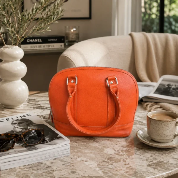 cowhide tote bag