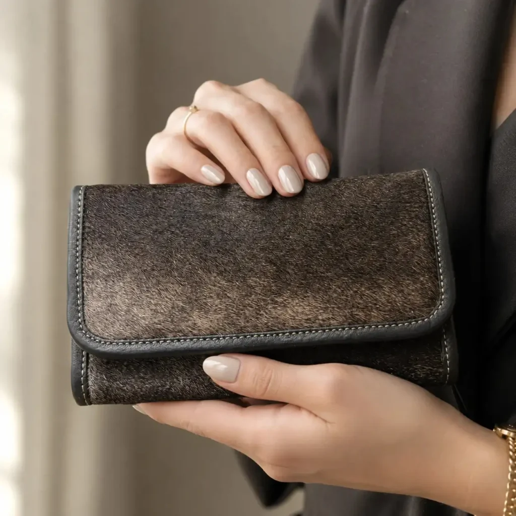 cowhide wallet