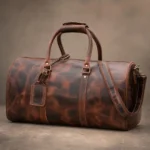 Crazy Horse Leather Duffel Bag
