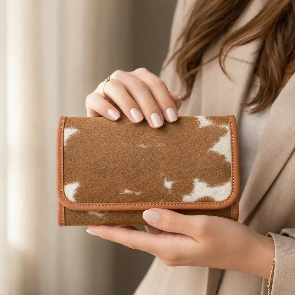 women hand wallet
