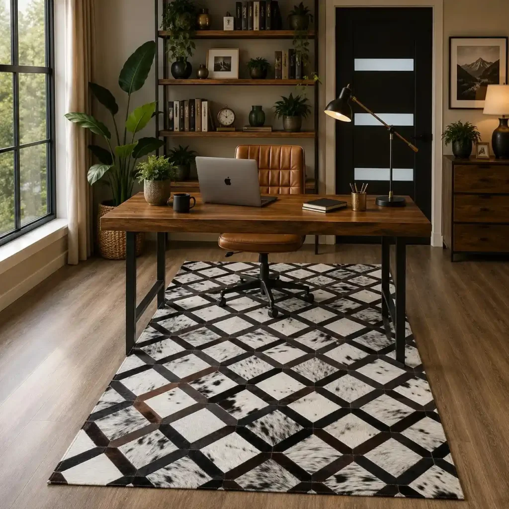 natural cowhide carpet