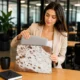 Cowhide Laptop Sleeve – Handmade Protective MacBook Cover - Pattern 2