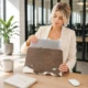 Cowhide Laptop Sleeve – Handmade Protective MacBook Cover - Pattern 4