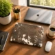 Premium Cowhide Laptop Bag – Handmade MacBook & Laptop Sleeve - Pattern 3
