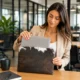 Premium Cowhide Laptop Bag – Handmade MacBook & Laptop Sleeve - Pattern 3