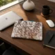 Premium Cowhide Laptop Bag – Handmade MacBook & Laptop Sleeve - Pattern 1