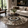 round rug australia