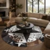 round floor rug