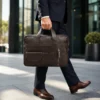 leather laptop bag