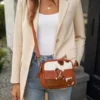 cowhide crossbody bag