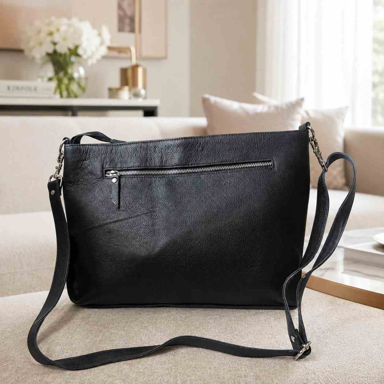 cowhide handbag