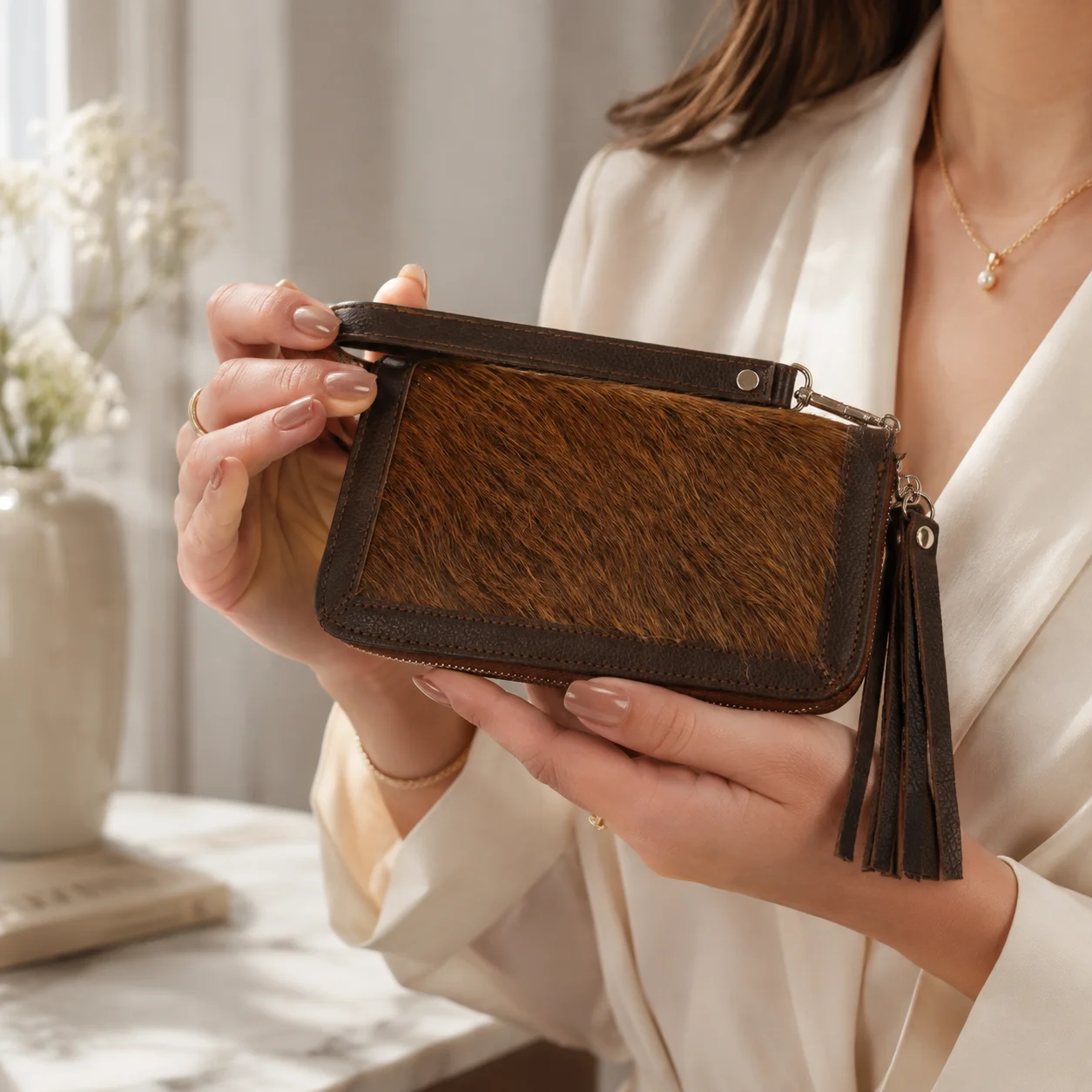 cowhide-womens-hand-wallet-fashion