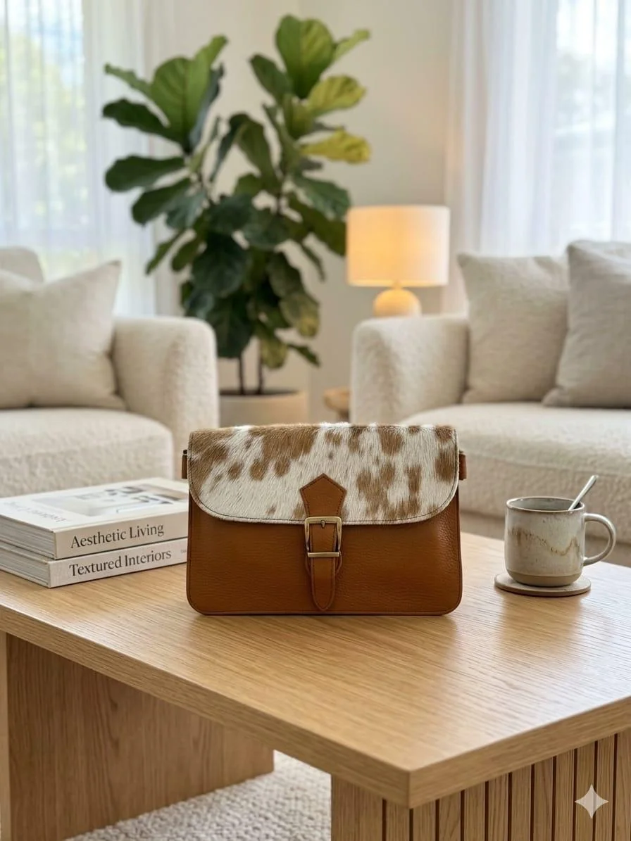cowhide-flip-crossbody-purse-new-style