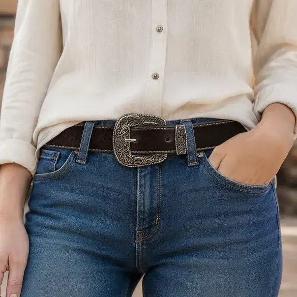 dark-brown-cowhide-womens-belt-for-28-to-36-inches