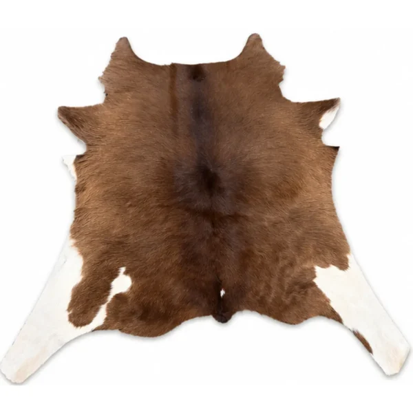 Calf hide rug rich brown - main studio
