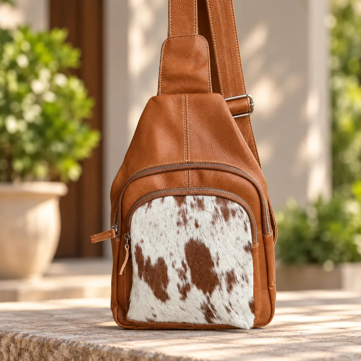 cognac-brown-leather-sling-crossbody-cowhide-bag-australia